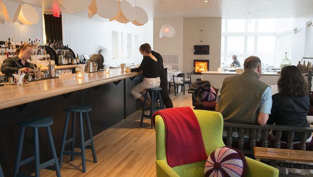 Fogo Island Inn Ресторан фото